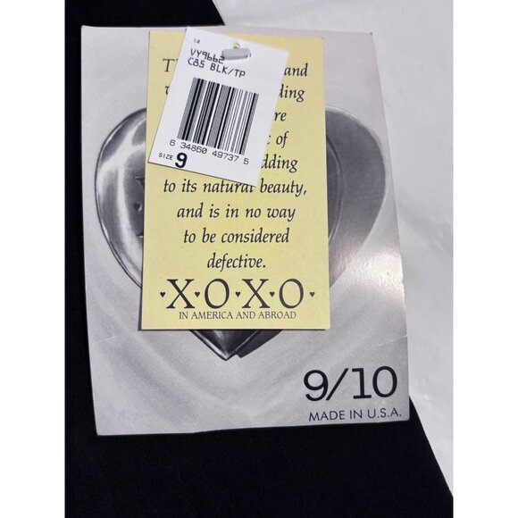 Xoxo Vintage Y2K Mini Skirt Size 9/10 Snap Buttons Suede Look Black/Brown/Tan - Picture 3 of 8